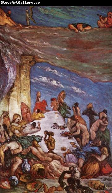 Paul Cezanne The Feast